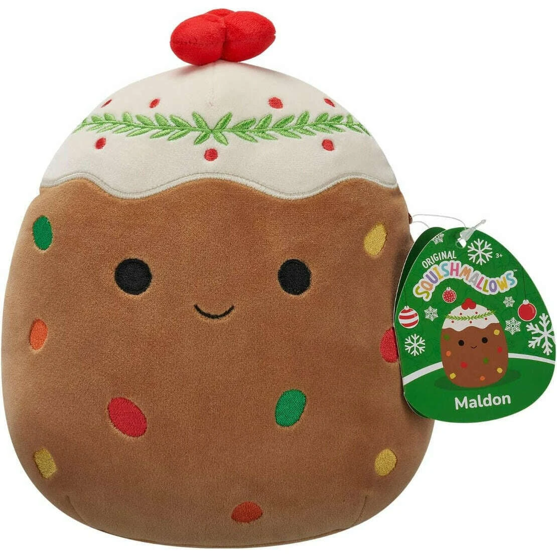 Squishmallows Festive 7.5 Inch Plush - Maldon The Fruit Cake 1 Squishmallows Festive 7.5 Inch Plush - Maldon The Fruit Cake