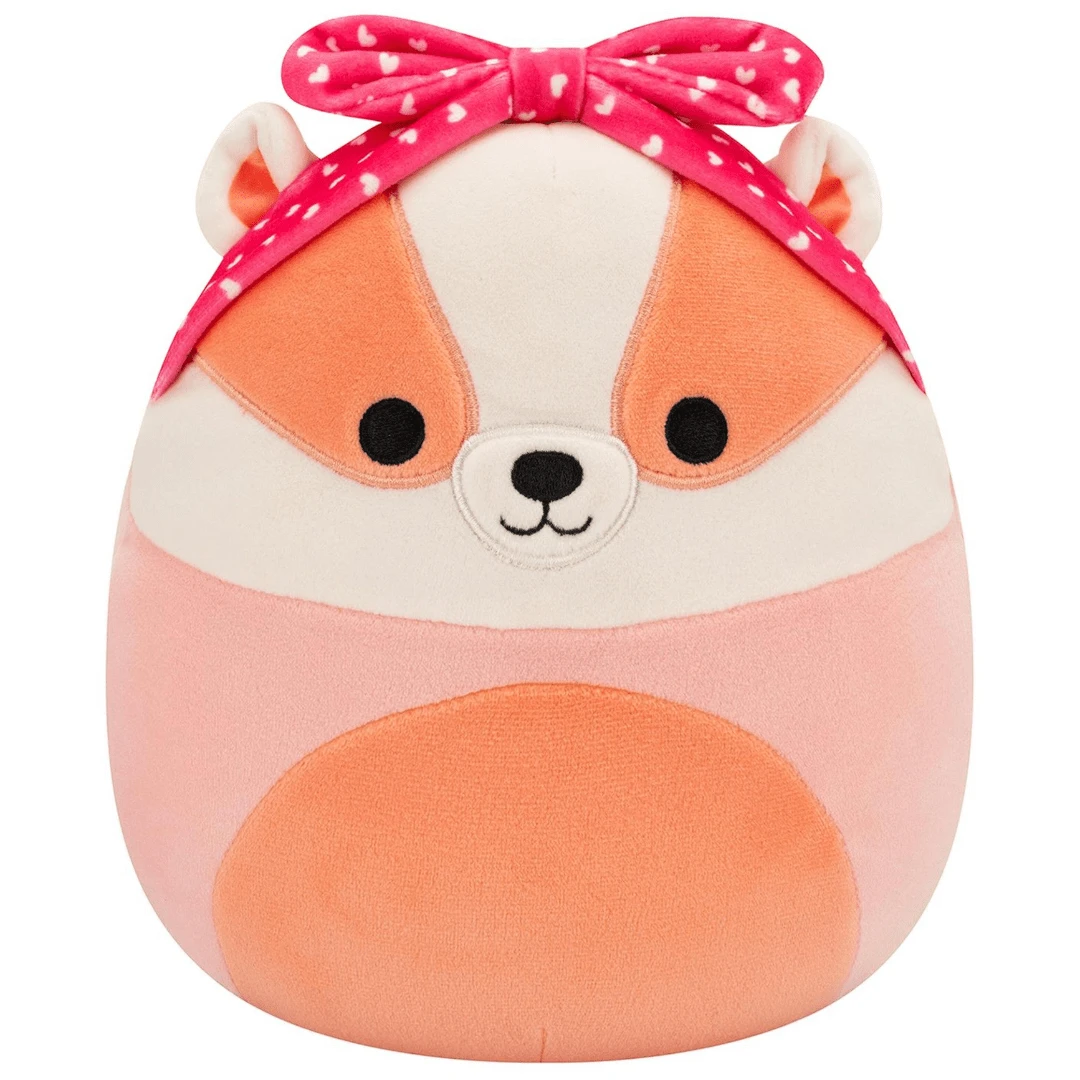 Squishmallows Valentines 7.5 Inch Plush - Rostam The Badger 1 Squishmallows Valentines 7.5 Inch Plush - Rostam The Badger