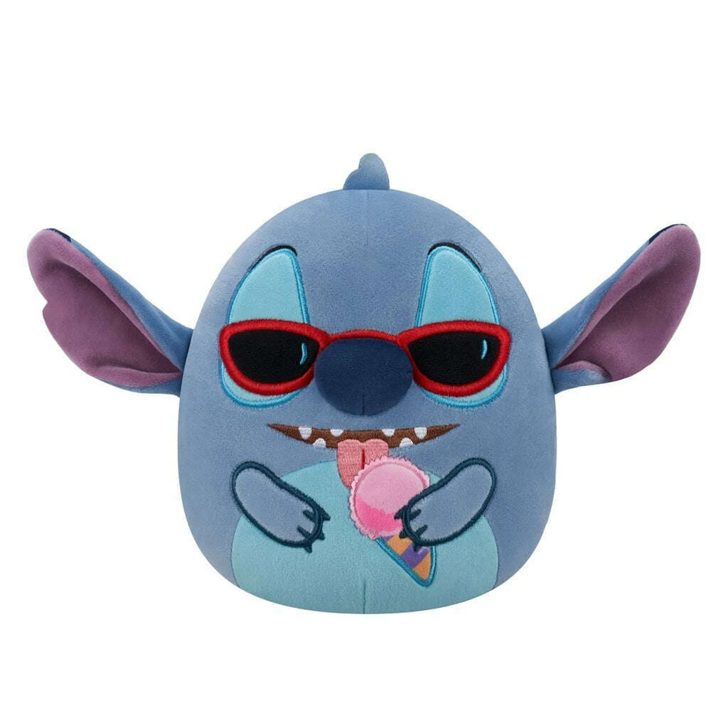 Squishmallows Disney 8 Inch Plush - Stitch Holding Snow Cone 1 Squishmallows Disney 8 Inch Plush - Stitch Holding Snow Cone