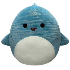 Squishmallows 16 Squishmallows 12" Soft Toy - Lamar The Blue Whale Shark