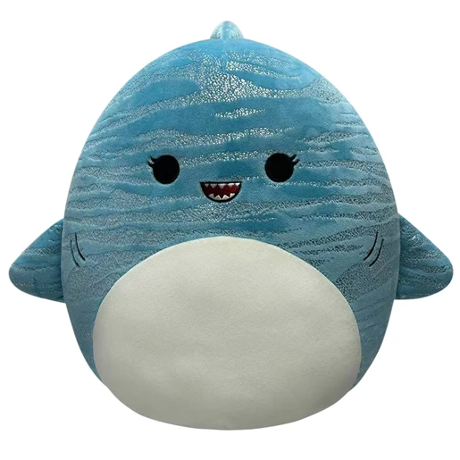 Squishmallows 12" Soft Toy - Lamar The Blue Whale Shark 1 Squishmallows 12" Soft Toy - Lamar The Blue Whale Shark