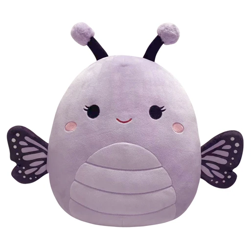 Squishmallows 12" Soft Toy - Lavendar Monarch Butterfly 1 Squishmallows 12" Soft Toy - Lavendar Monarch Butterfly