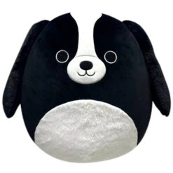 Squishmallows 18 Squishmallows 16" Soft Toy - Nathanial The Black & White Cocker Spaniel