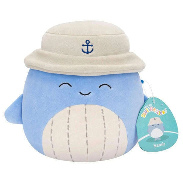 Squishmallows 7.5 Inch Plush - Samir The Whale 1 Squishmallows 7.5 Inch Plush - Samir The Whale