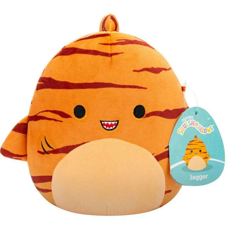 Squishmallows 7.5 Inch Plush - Jagger The Tiger Shark 1 Squishmallows 7.5 Inch Plush - Jagger The Tiger Shark