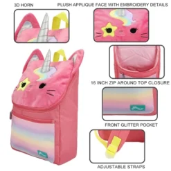 Squishmallows Sienna The Unicorn Cat Youth 16' Backpack 7 Squishmallows Sienna The Unicorn Cat Youth 16' Backpack -Squishmallows GUEST 4b05ca34 fcb5 4338 829c e70a93228949