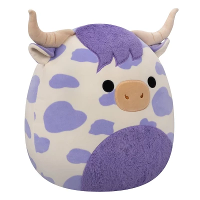 Squishmallows 16" Conway The Purple Spotted Highland Cow Plush Toy (Target Exclusive) 2 Squishmallows 16" Conway The Purple Spotted Highland Cow Plush Toy (Target Exclusive) - Image 2