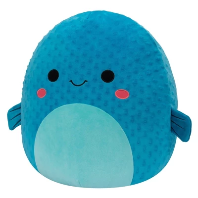 Squishmallows 16" Refalo The Blue Pufferfish Plush Toy 1 Squishmallows 16" Refalo The Blue Pufferfish Plush Toy