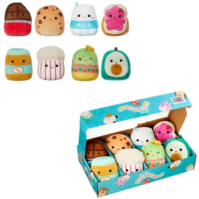 Kellytoy Squishmallows 5 Inch Mini Plush 8 Pack | Food 2 Kellytoy Squishmallows 5 Inch Mini Plush 8 Pack | Food - Image 2
